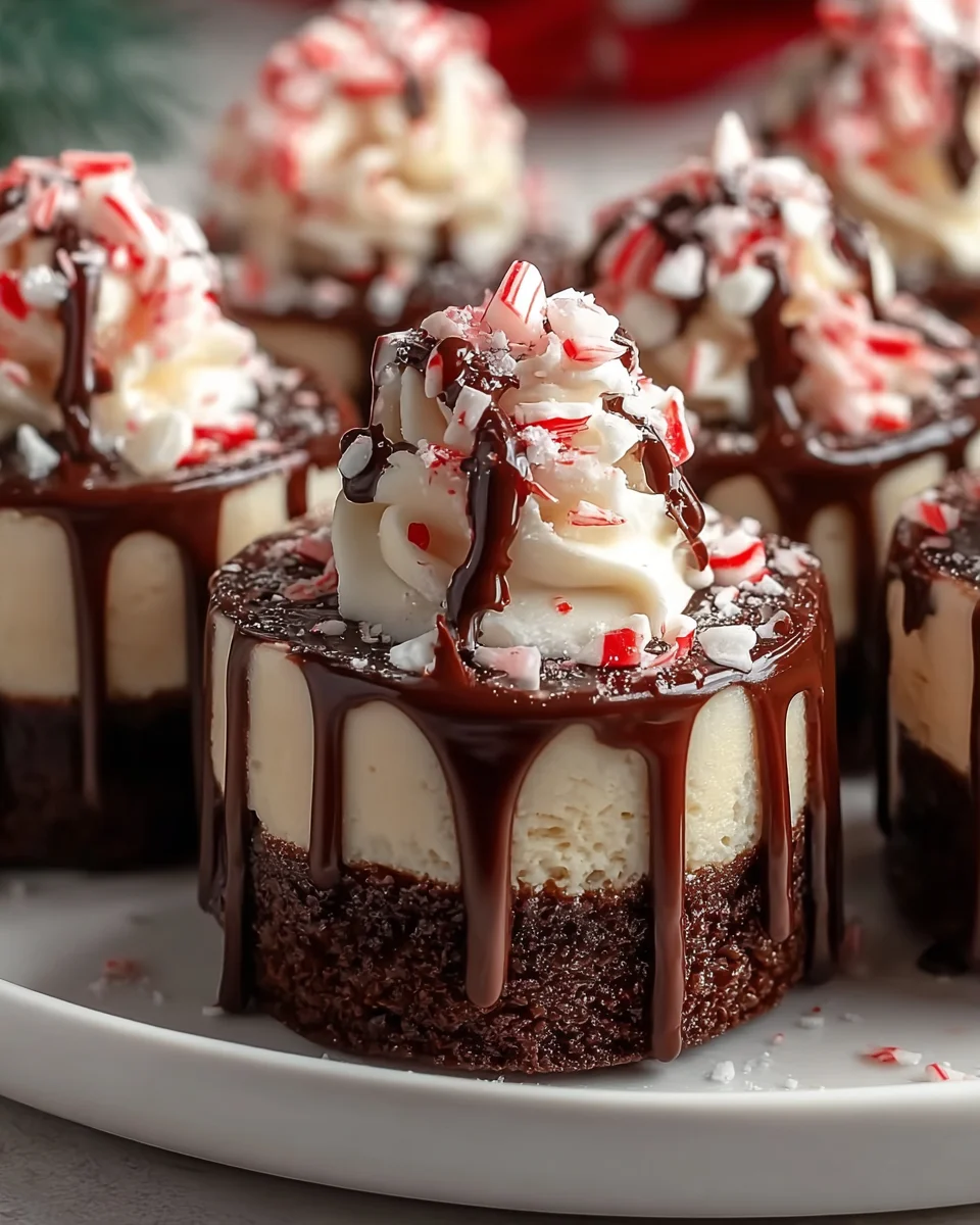 Hot Cocoa Peppermint Cheesecake Bites Recipe - Easy & Delicious
