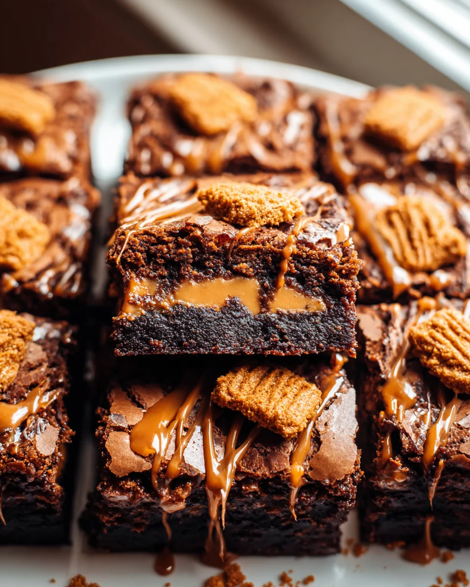 Biscoff Brownies: Irresistible Speculoos Swirl Recipe