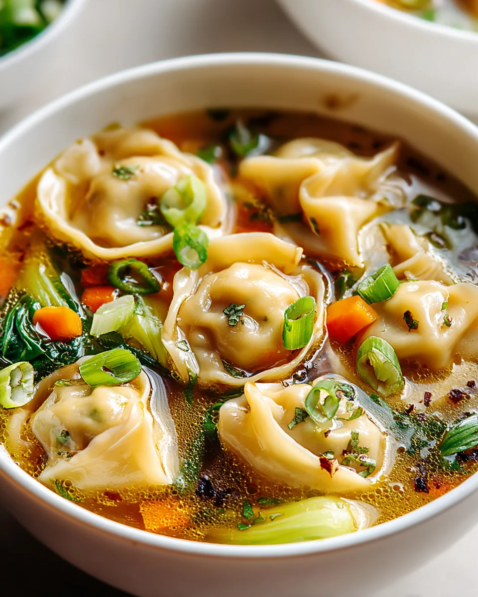 Comforting Beef Potsticker Soup: A Delicious Bowl of Warmth