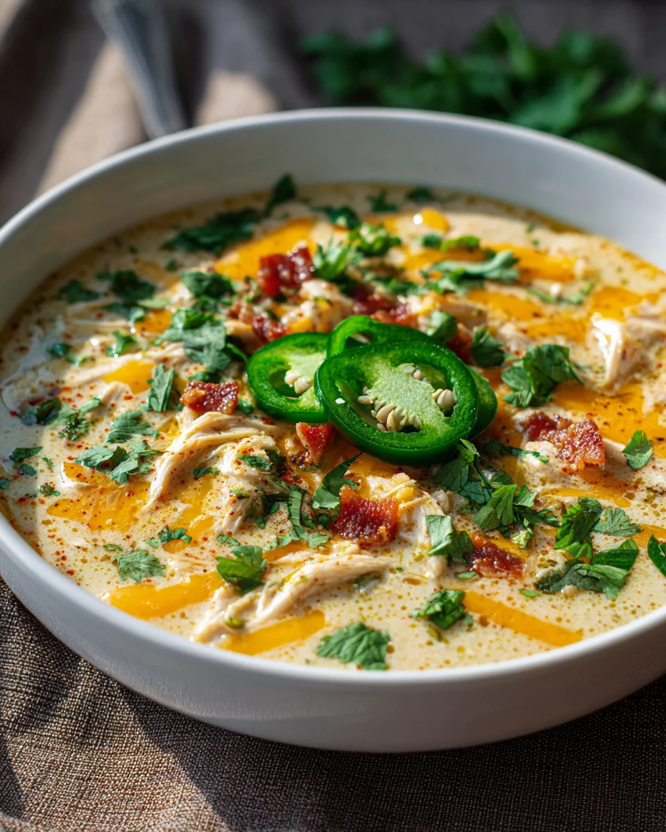 Spicy Jalapeno Popper Chicken Soup: A Flavorful Comfort Dish