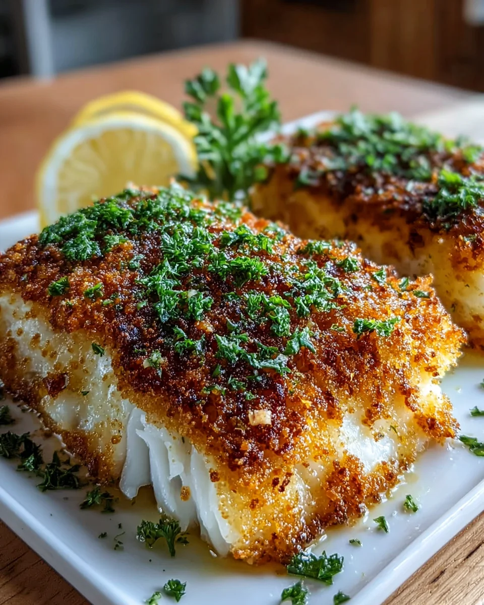Crispy Air Fryer Parmesan Crusted Cod Recipe You’ll Love!