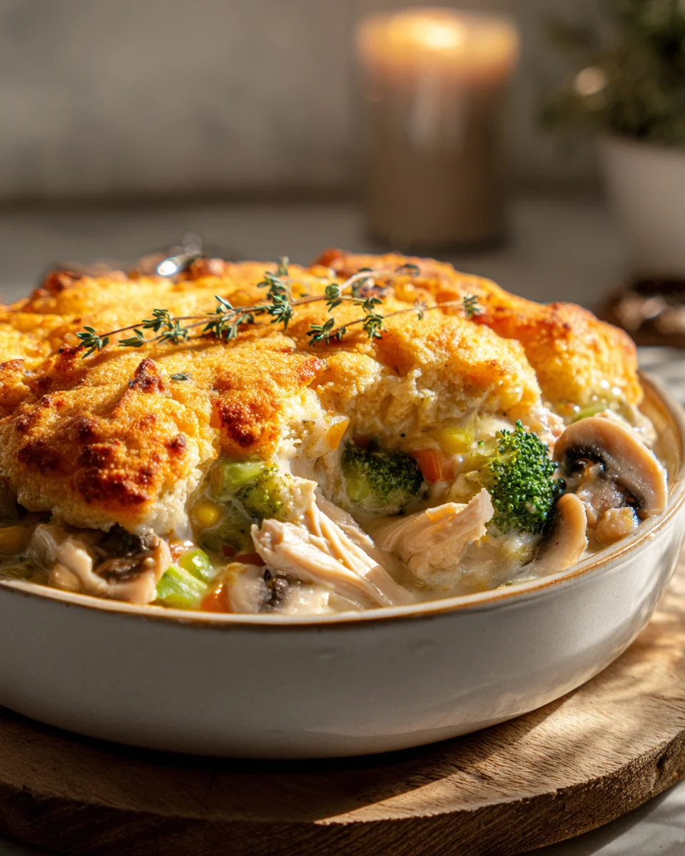 Delicious Keto Chicken Pot Pie Casserole Recipe to Try Now!