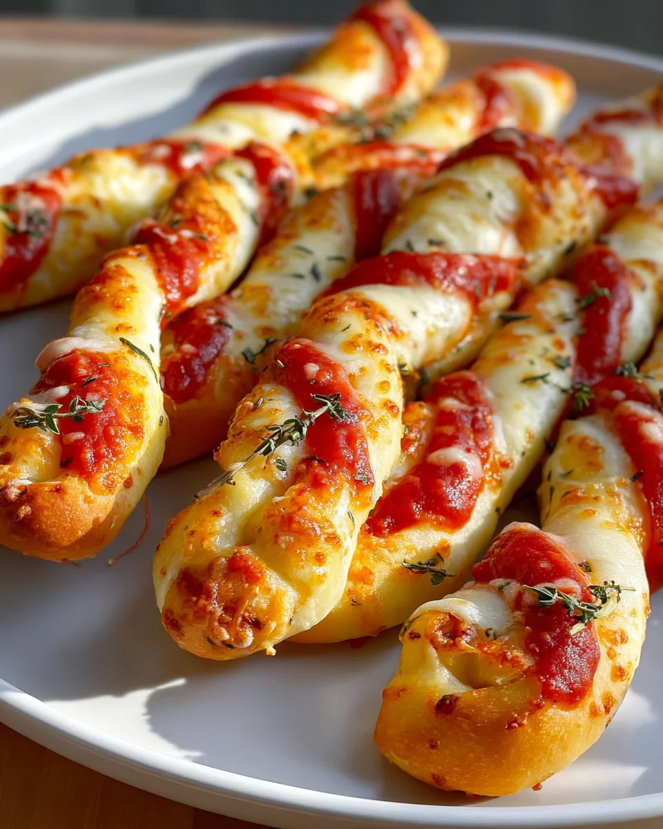 Festive Candy Cane Pizza Breadsticks: Easy Holiday Treat!