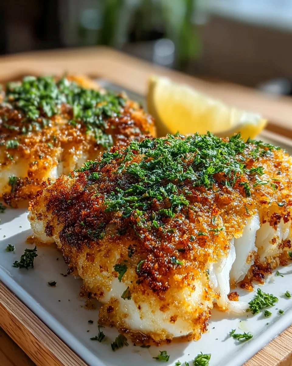 Crispy Air Fryer Parmesan Crusted Cod Recipe You’ll Love!