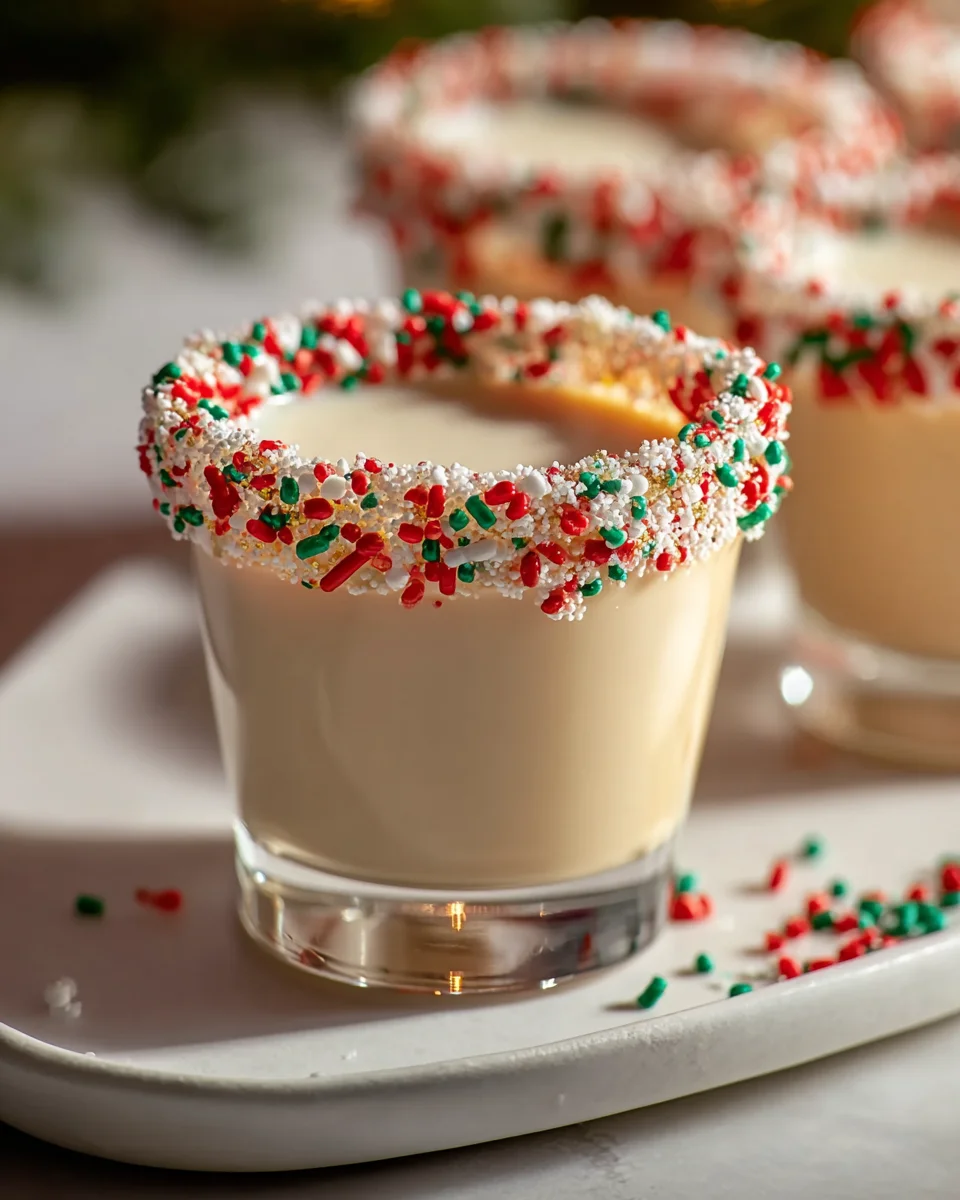 Delicious Christmas Sugar Cookie Shots Recipe to Savor!
