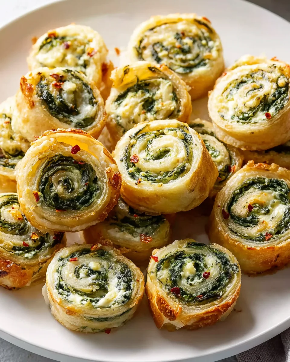 Delicious Spinach Dip Pinwheels: Easy Bite-Sized Appetizer