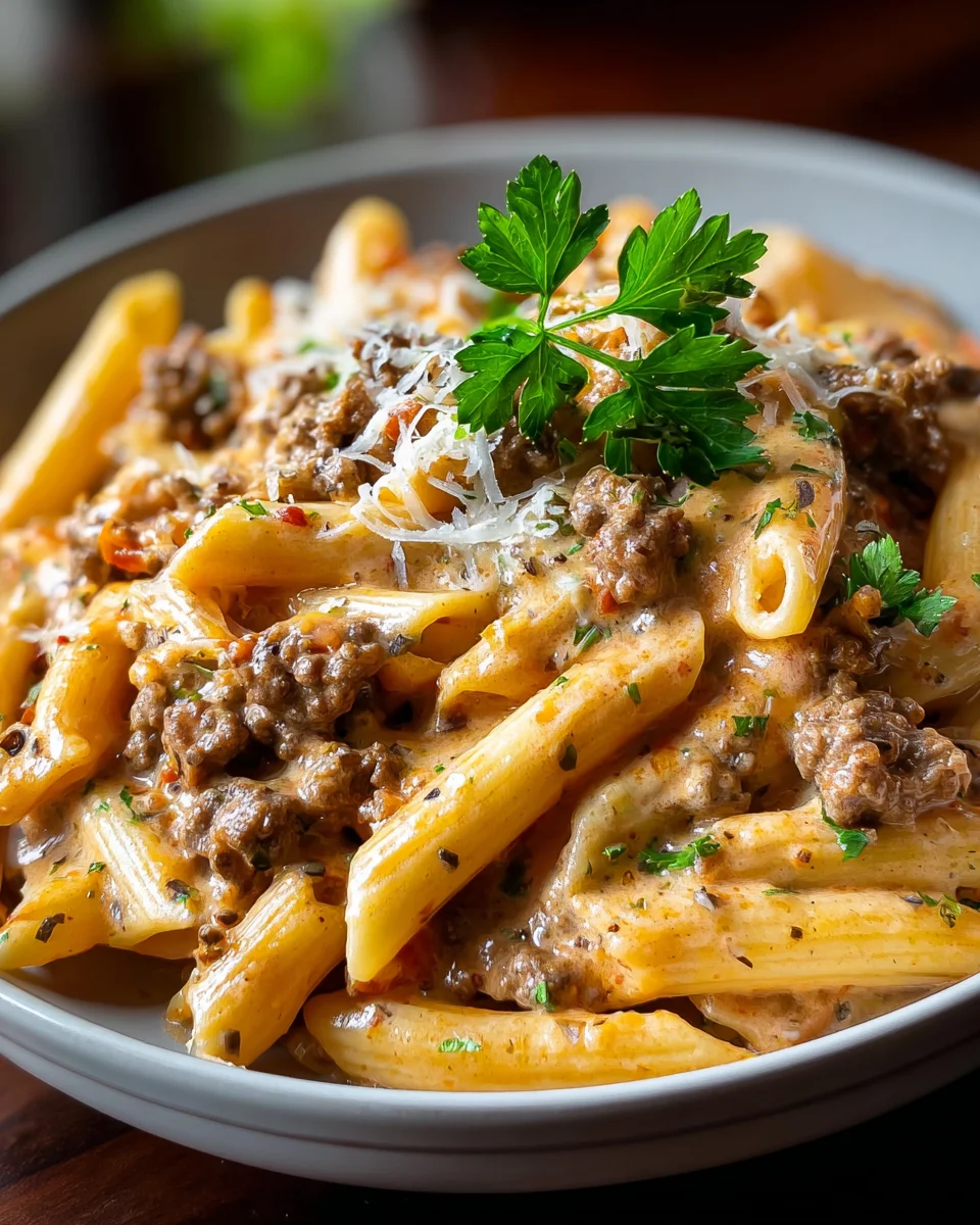Irresistible Creamy Beef Pasta Recipe for Cozy Nights