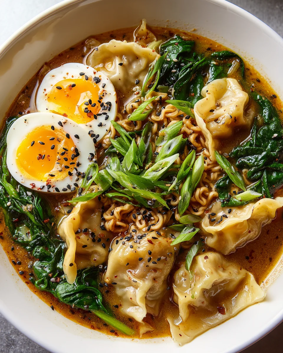 Delicious Beef Dumpling Ramen Bowl Recipe You’ll Love!