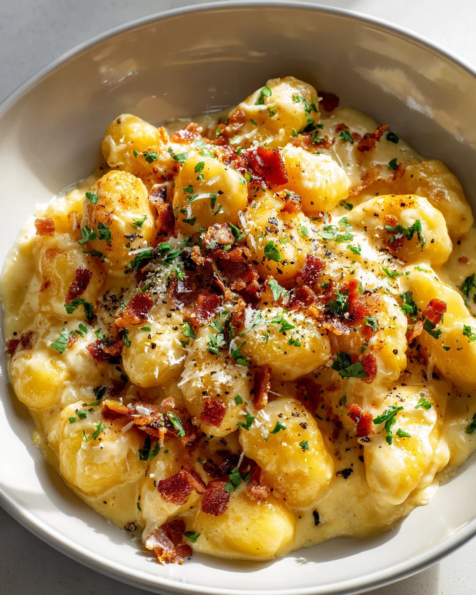 Beef Carbonara With Gnocchi: Creamy & Easy Dinner