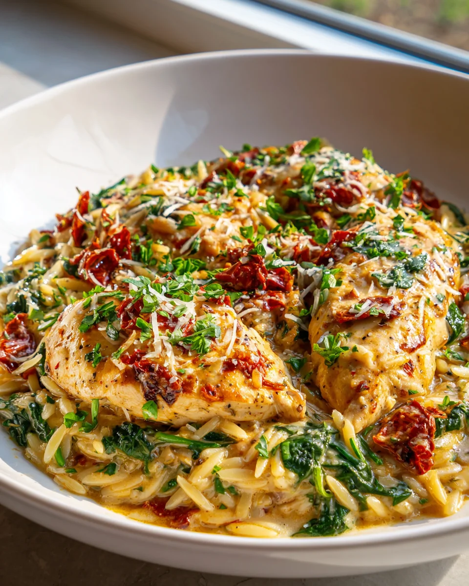Creamy Marry Me Chicken Orzo Recipe - So Good, You'll Say 