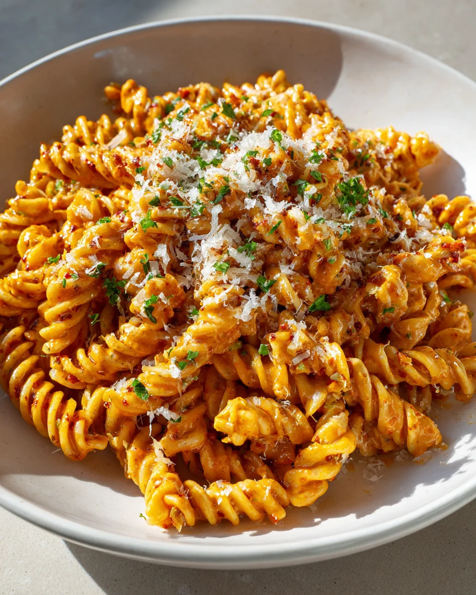 Spicy Gochujang Pasta: Easy Korean-Italian Fusion Meal