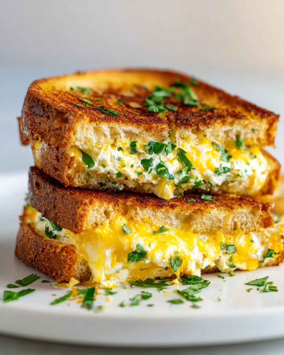 Spicy Jalapeño Popper Grilled Cheese Sandwich Recipe Delight