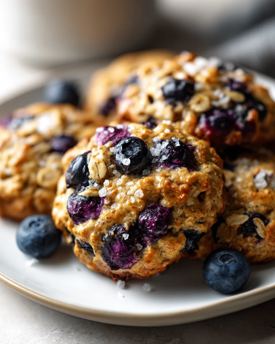 Chewy Blueberry Oatmeal Cookies: Easy & Delicious Recipe!