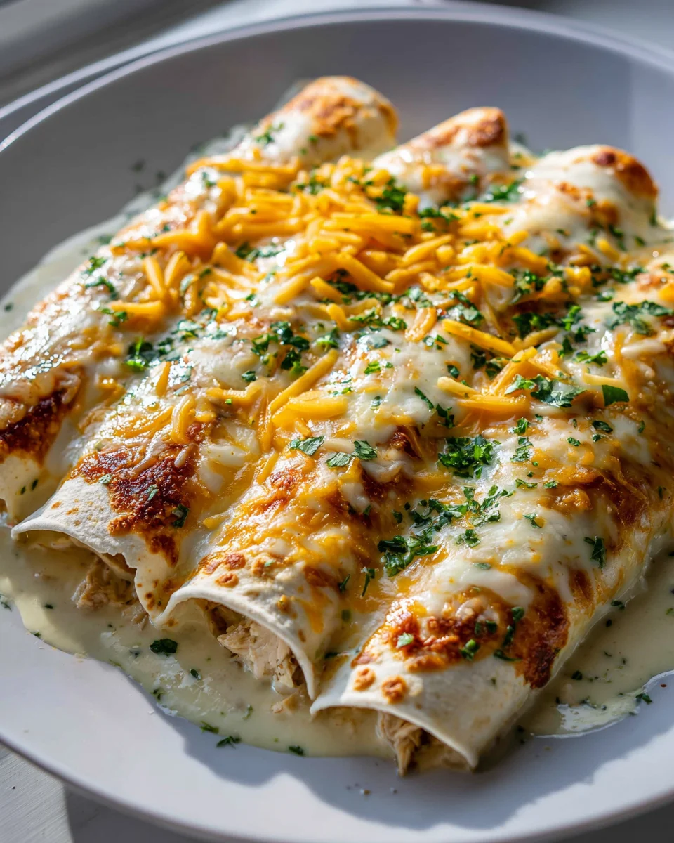 Queso Chicken Enchiladas: Easy & Cheesy Dinner Recipe