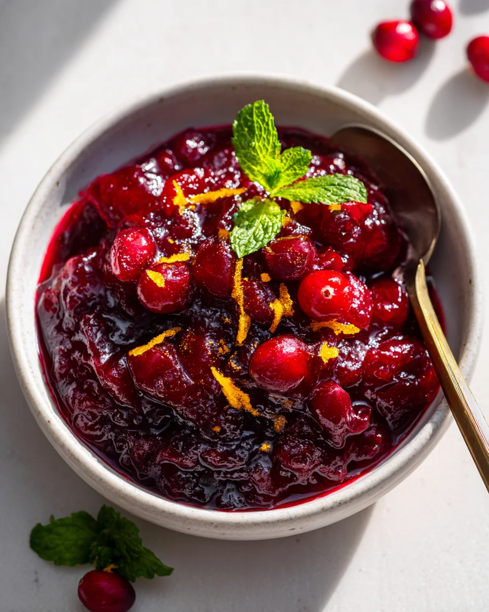 Cozy Cranberry Sauce You’ll Crave Beyond The Holidays