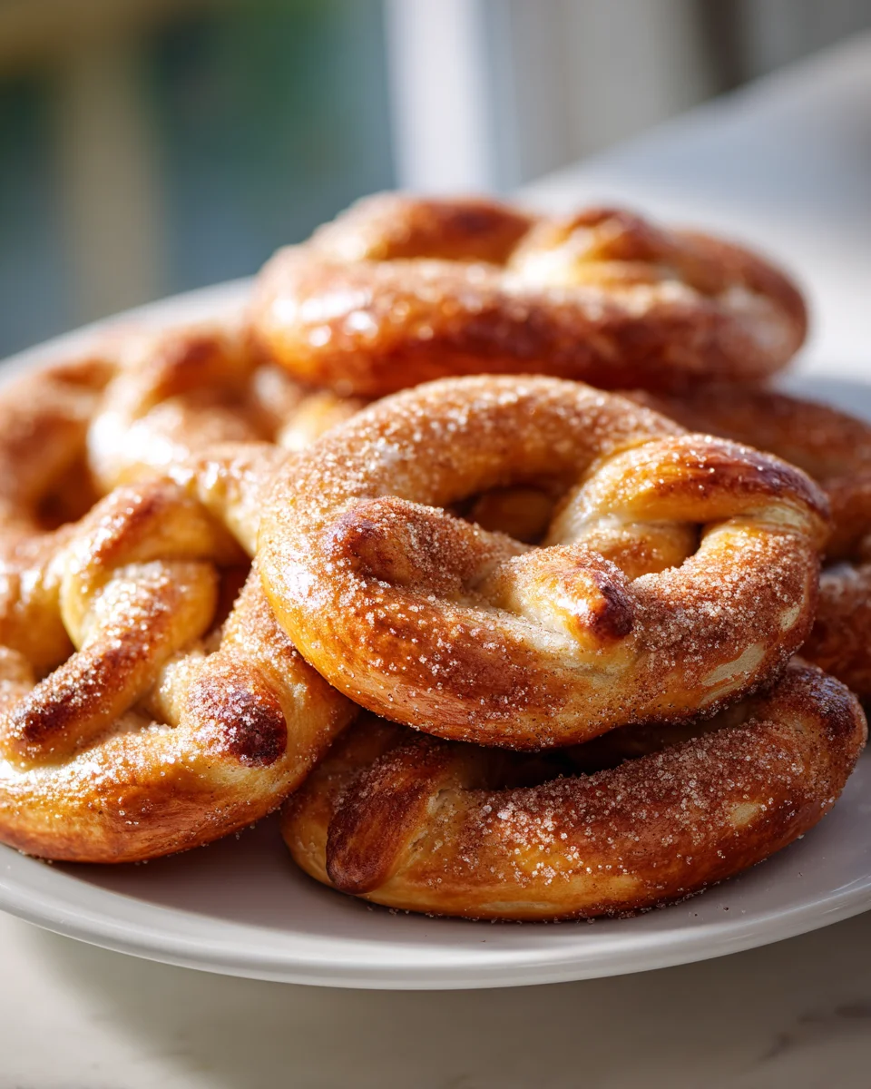 Best Cinnamon Sugar Soft Pretzels Recipe: Delicious & Easy