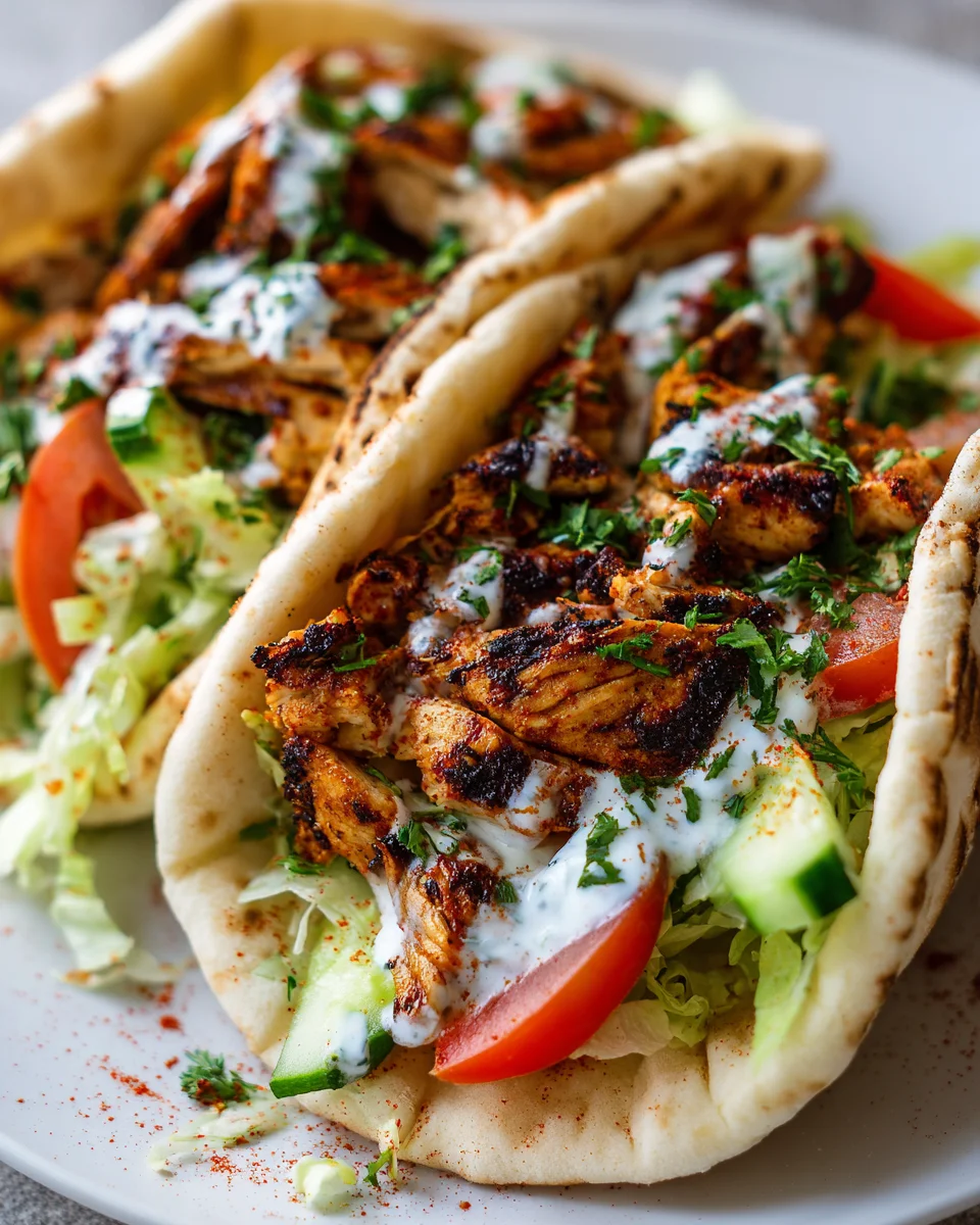 Quick Chicken Shawarma Pitas: Your New Favorite Weeknight Meal