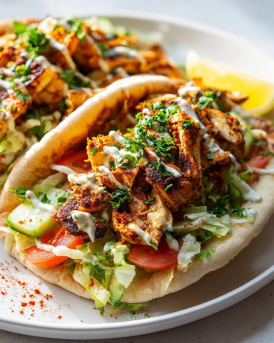 Quick Chicken Shawarma Pitas: Your New Favorite Weeknight Meal