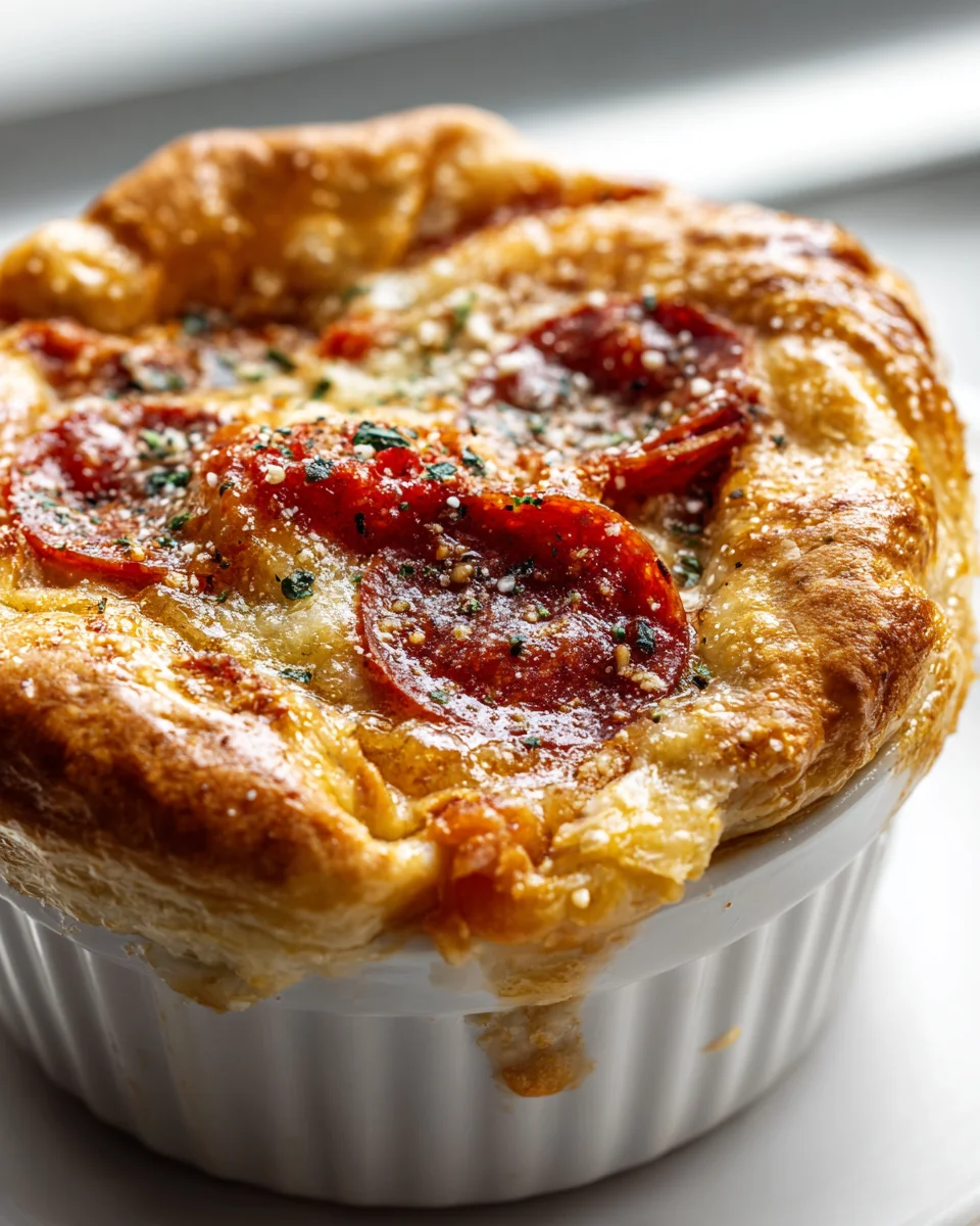 Pizza Pot Pies: Your Ultimate Beefy Comfort Food Mashup!