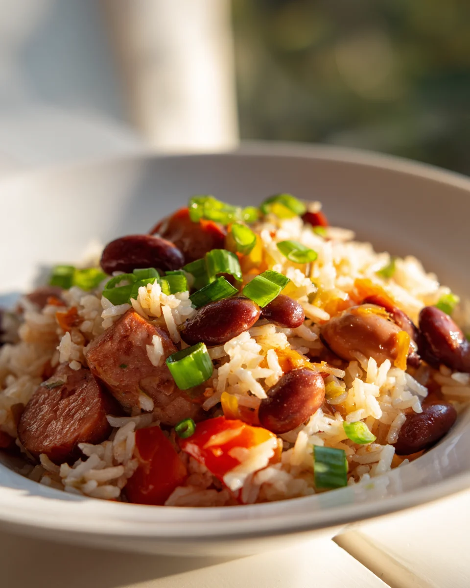 Delicious Jailhouse Rice with Beef: Hearty Comfort Food