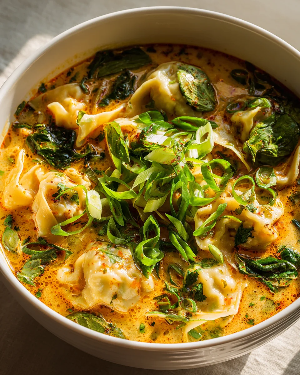 Delicious Curry Dumpling Soup – Easy & Comforting Recipe