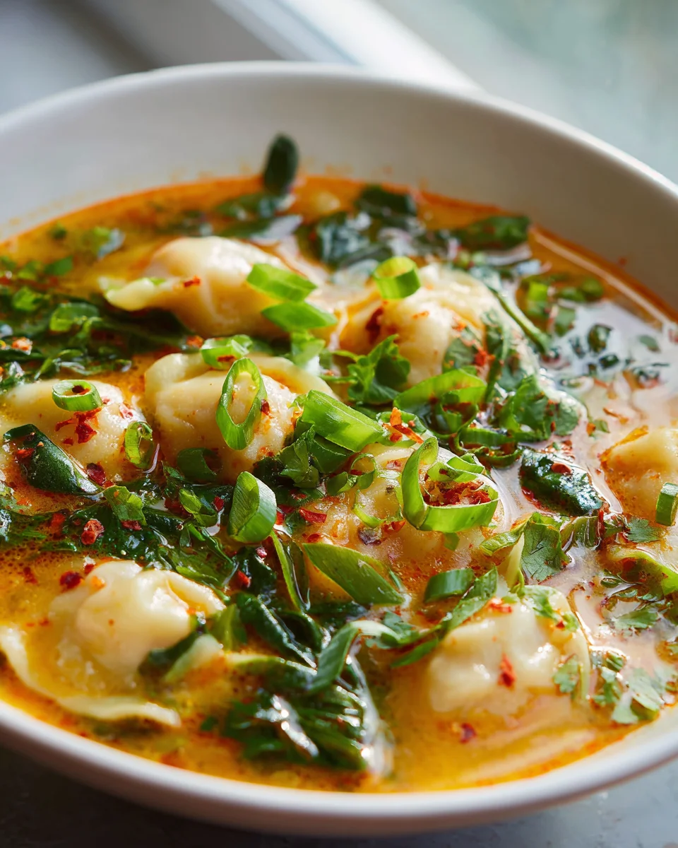 Delicious Curry Dumpling Soup – Easy & Comforting Recipe