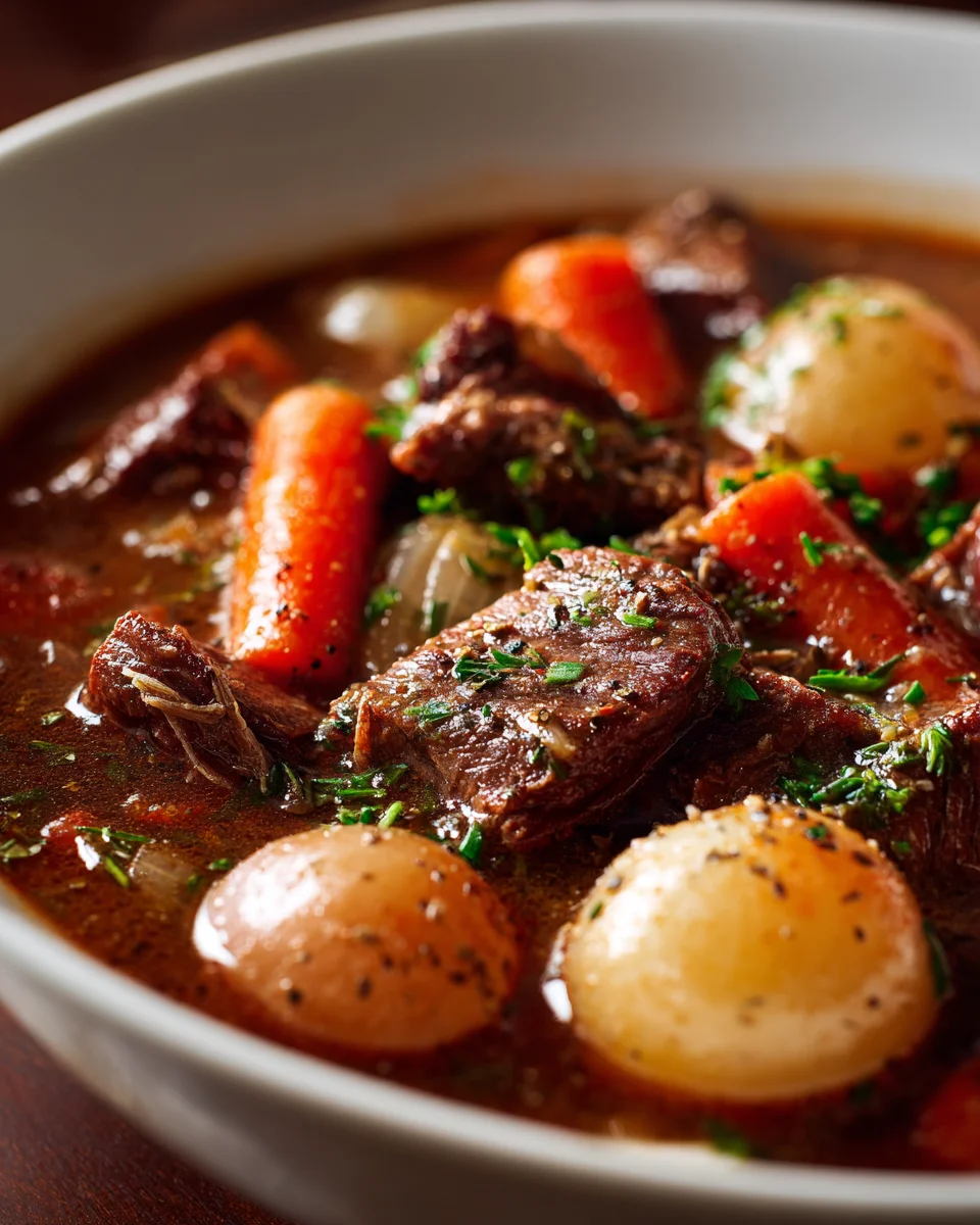 Best Mouthwatering Old Fashioned Beef Stew Recipe Ever!