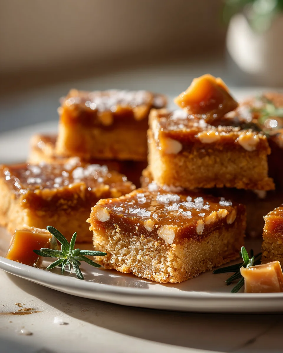 Irresistible Brown Butter Toffee Shortbread Bars Recipe