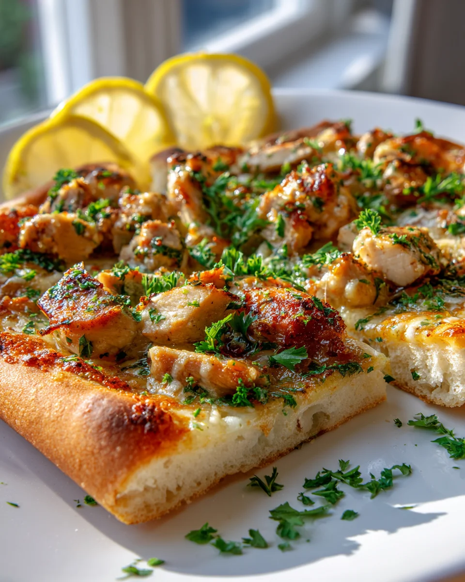 Garlic Butter Mud Chicken Flatbread: Ultimate Flavor Bomb!