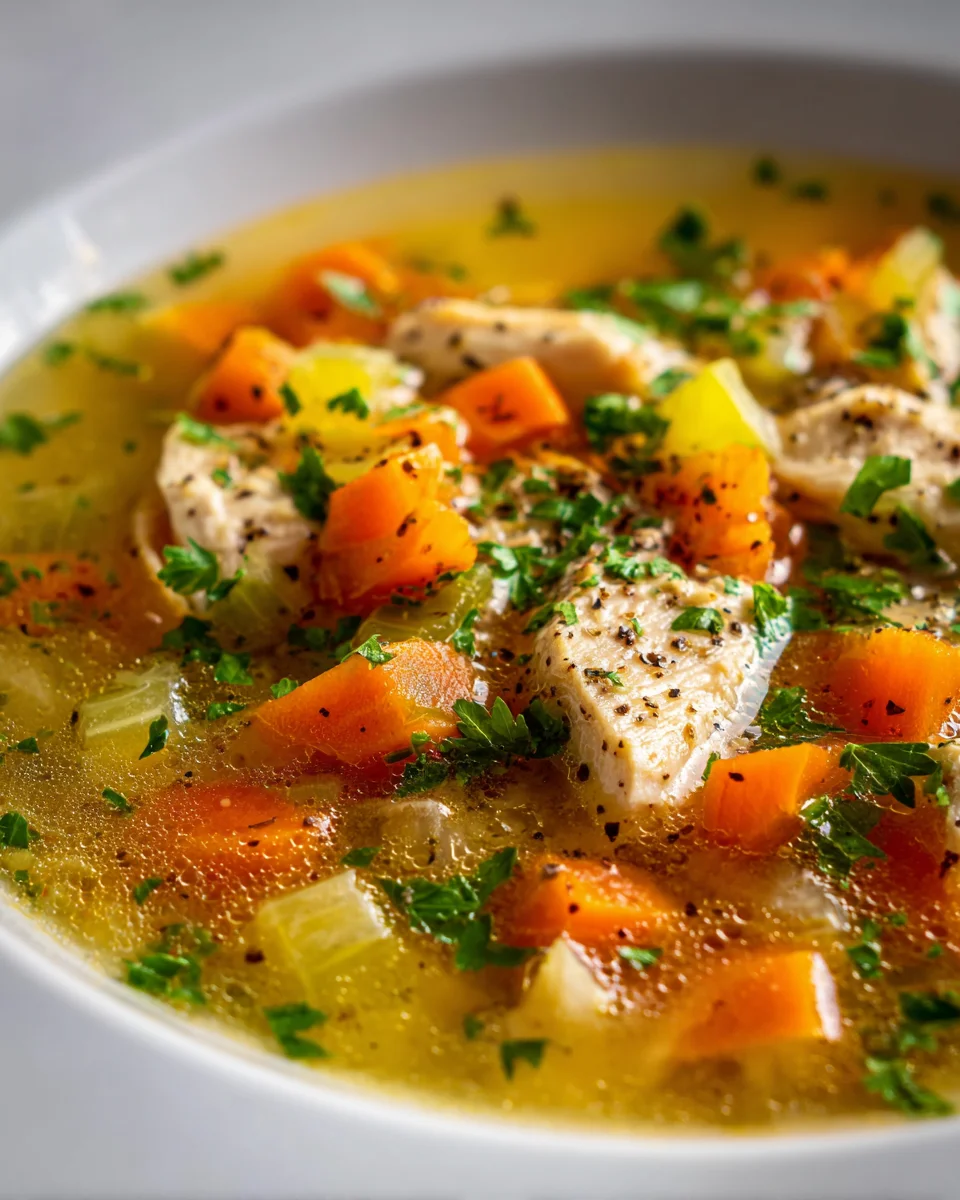 Comforting Light Chicken Soup: Your Go-To March Recipe
