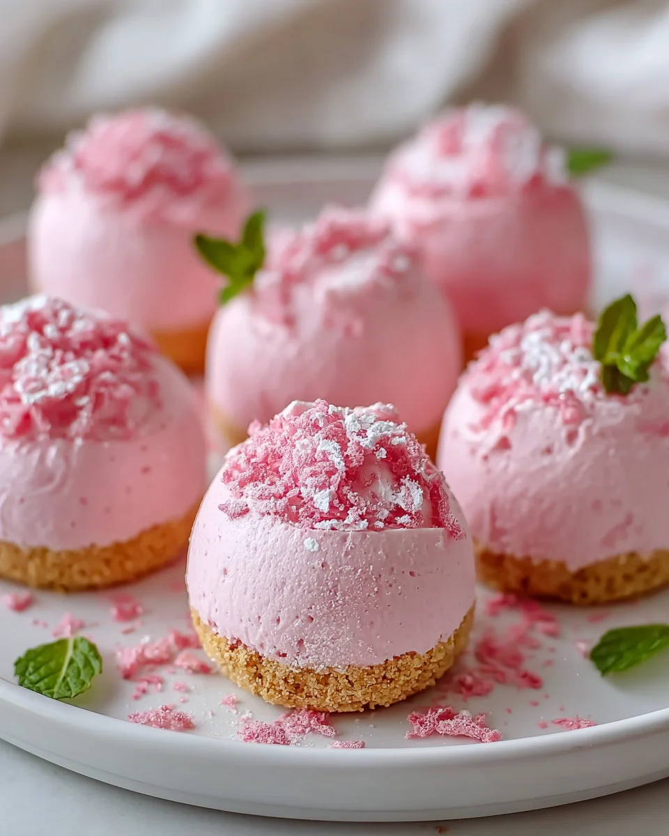 No Bake Pink Velvet Cheesecake Bites - Easy & Delicious Treats