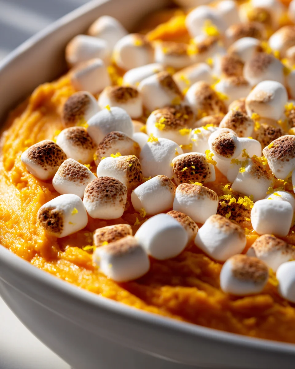 Sweet Potato Casserole with Marshmallows - The Best!