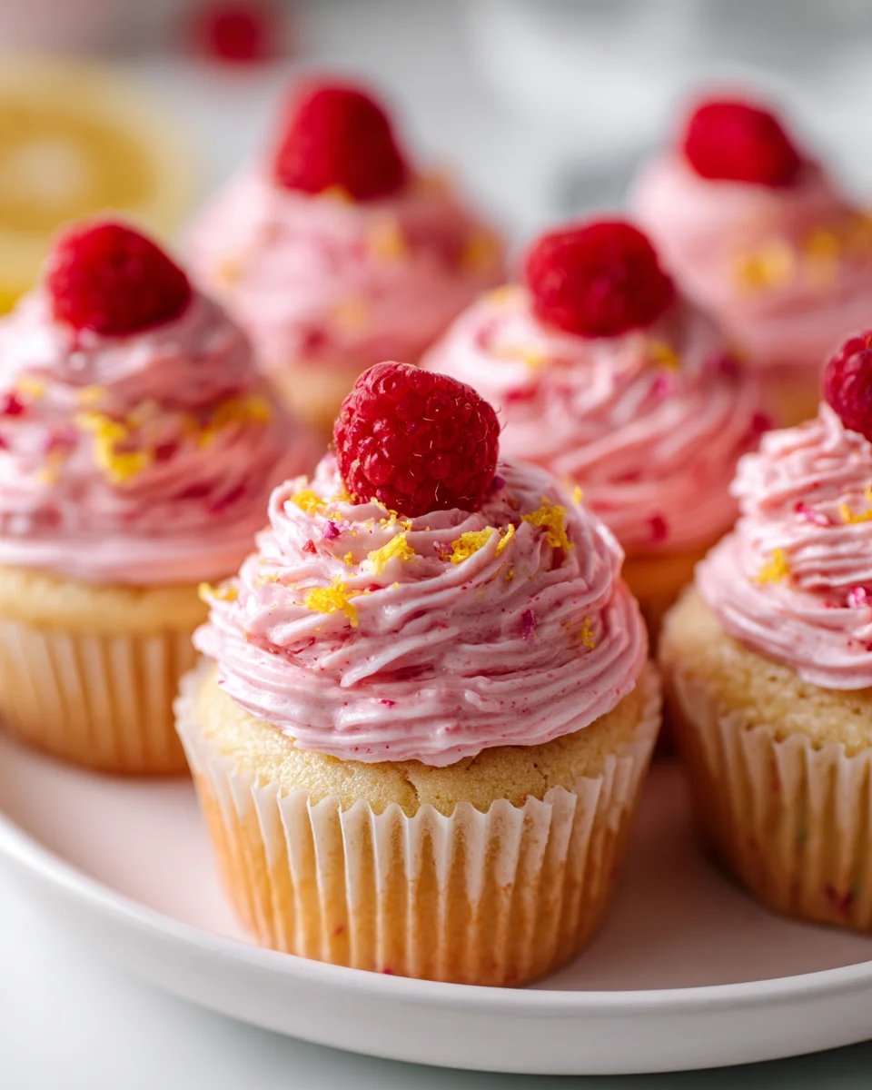 Delicious Raspberry Lemonade Cupcakes for Summer Treats