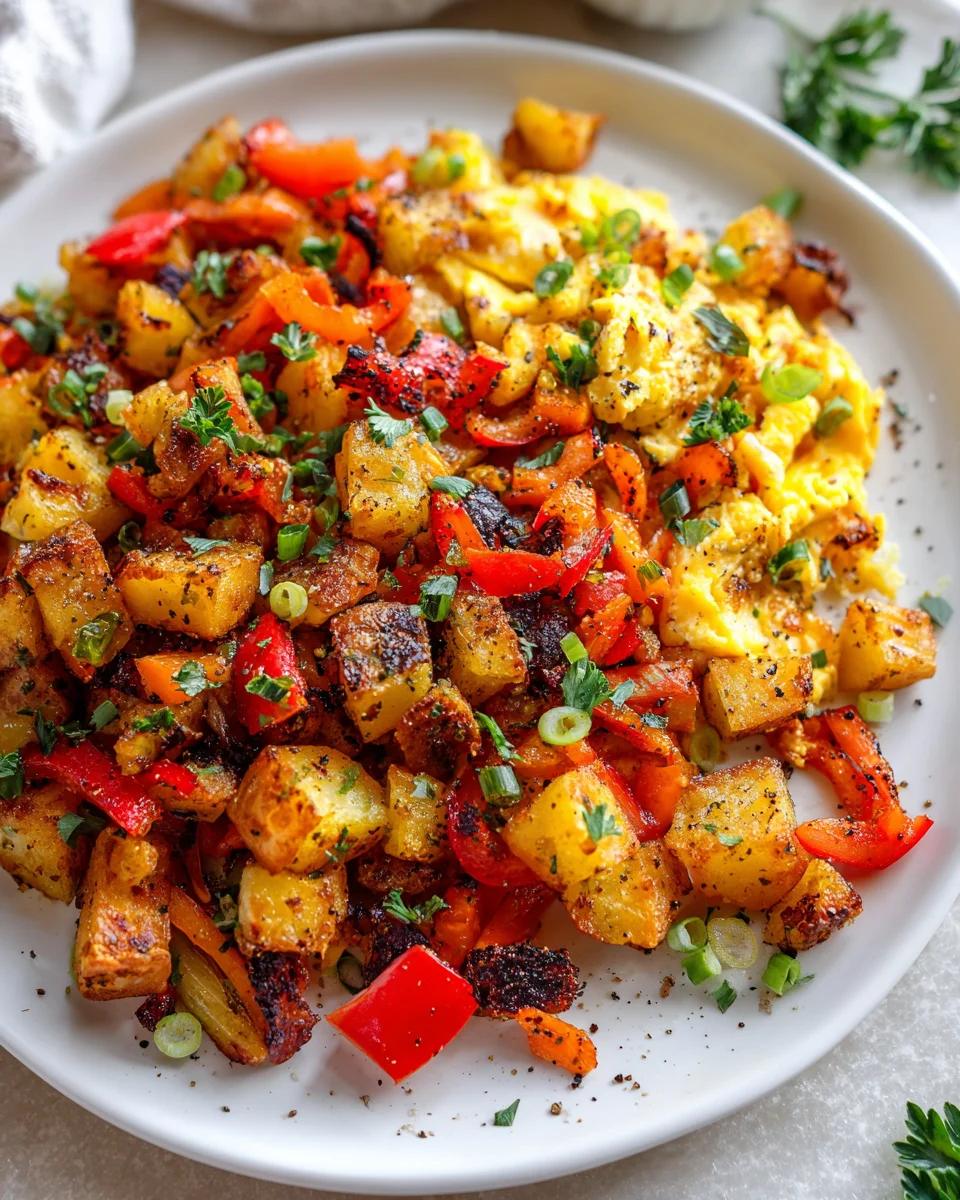 Crispy Air Fryer Breakfast Potato Hash Recipe You’ll Love!