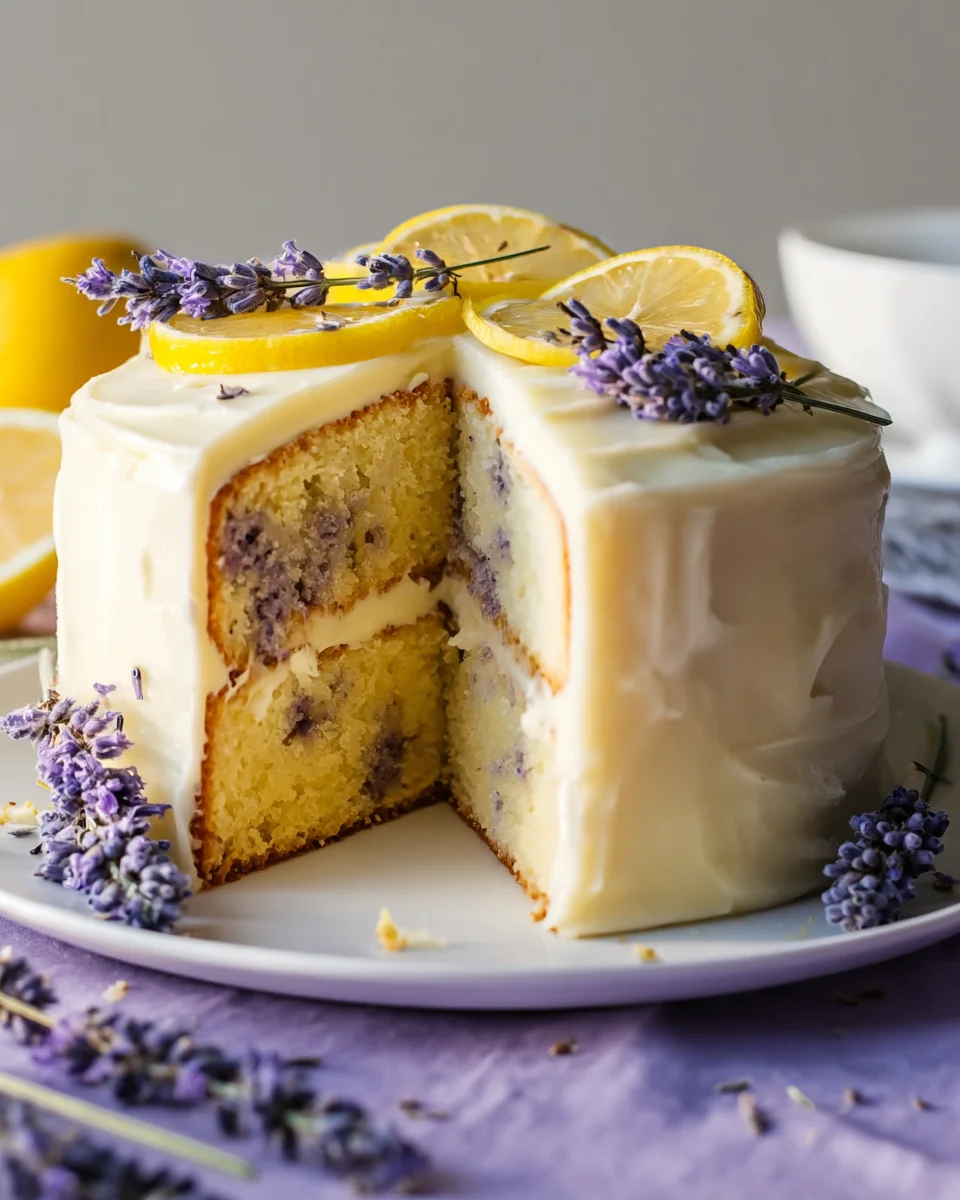 Delicious Lemon Lavender Cake Recipe for Refreshing Treats