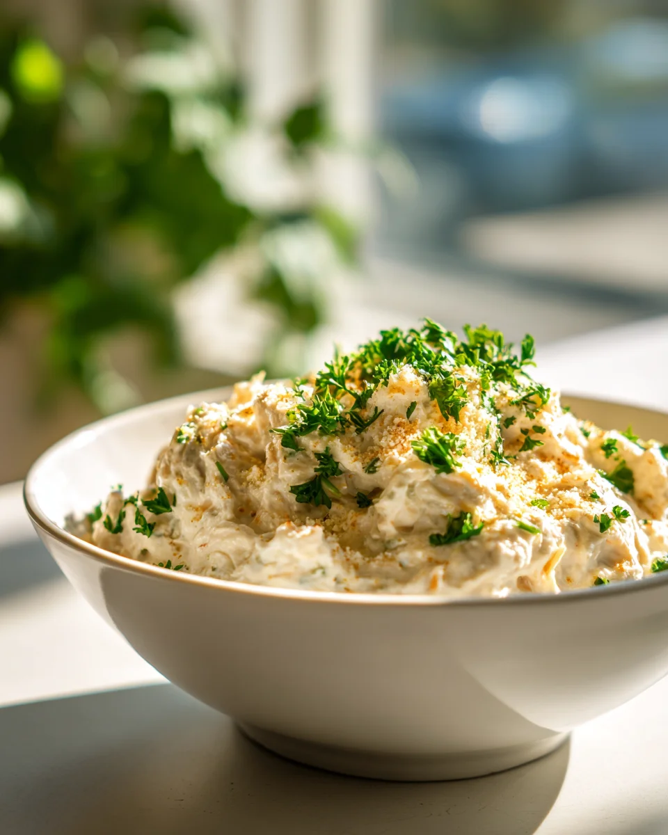 Garlic Parmesan Crabmeat Dip Recipe: Cheesy & Delicious!