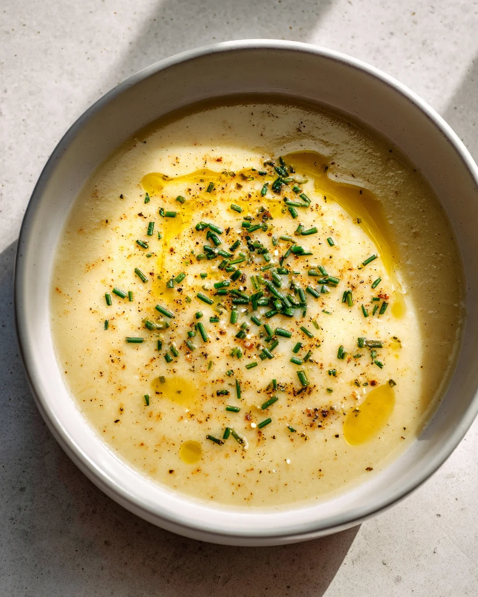 Creamy Roasted Garlic Potato Soup - Comfort in Every Spoonful