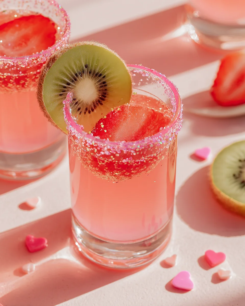 Irresistible Electric Kiss Non-Alcoholic Shots for Festive Fun!
