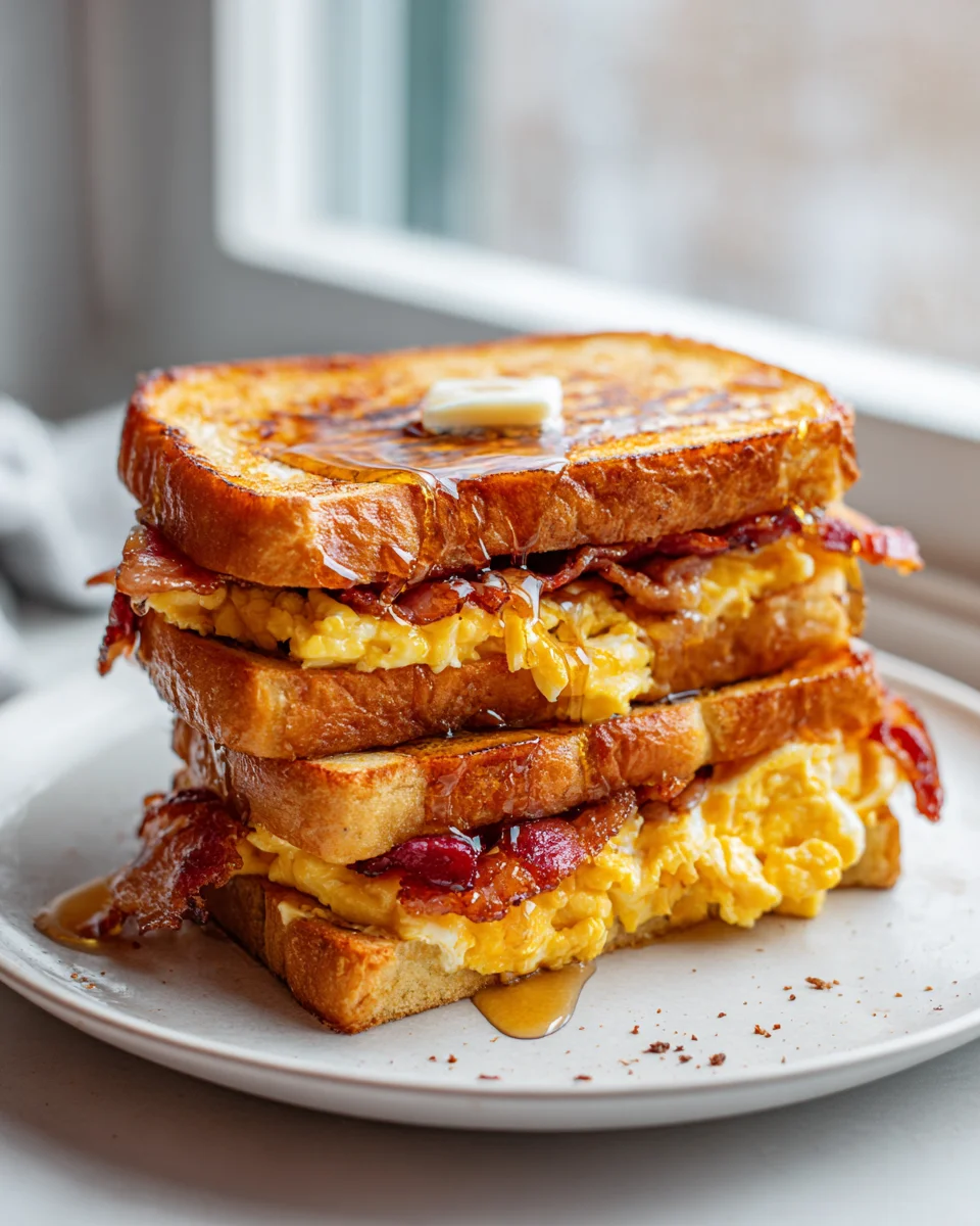French Toast Breakfast Sandwich: Your New Favorite Brunch!