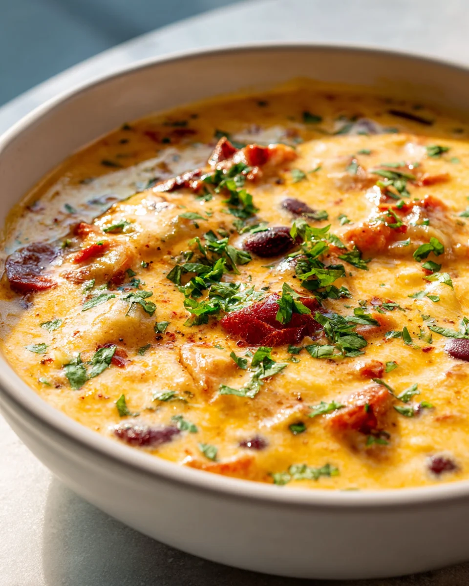 Kickin' Cowboy Queso Dip: Easy Beefy Appetizer Recipe!