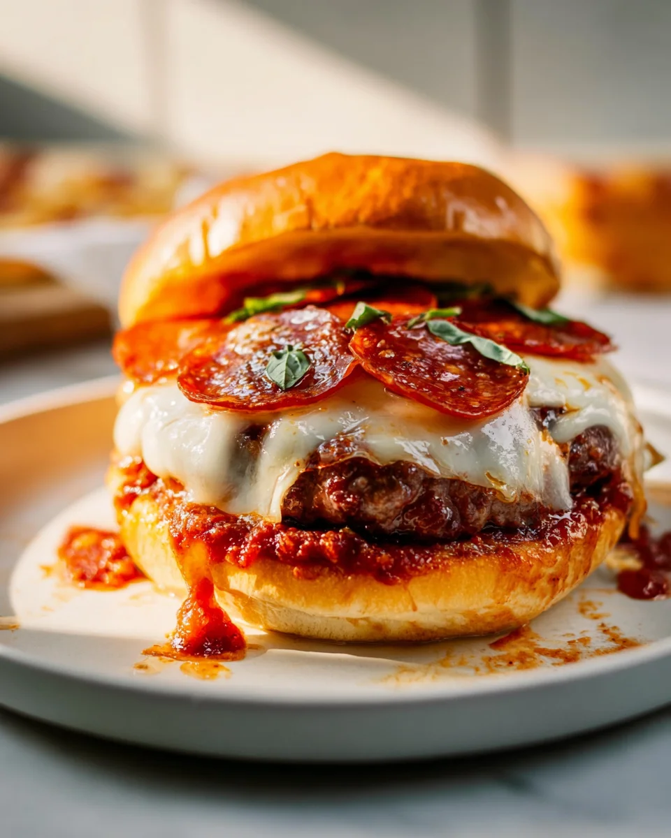 Delicious Pizza Burgers Recipe for a Perfect Family Meal