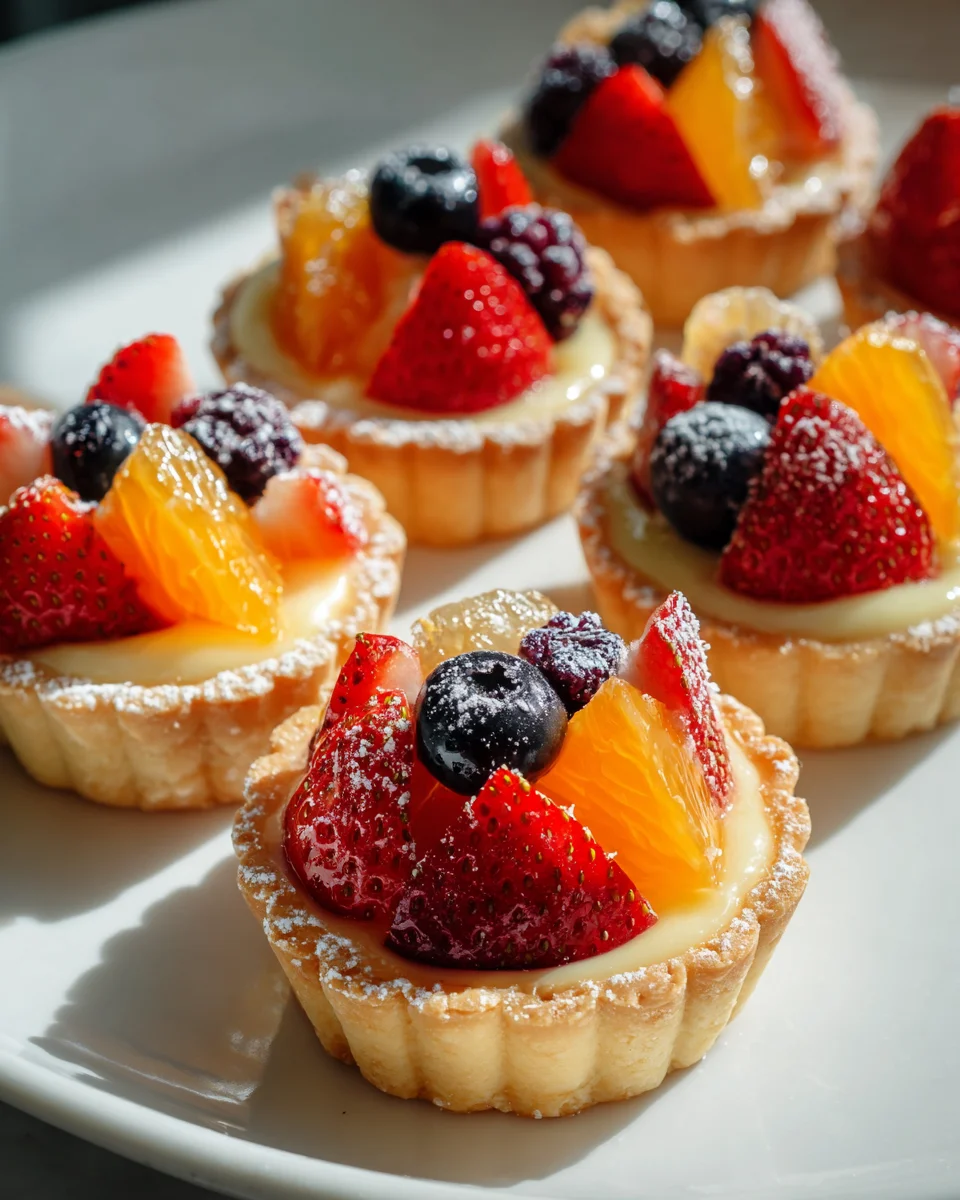 Delicious Mini Fruit Tarts Recipe for a Sweet Treat!