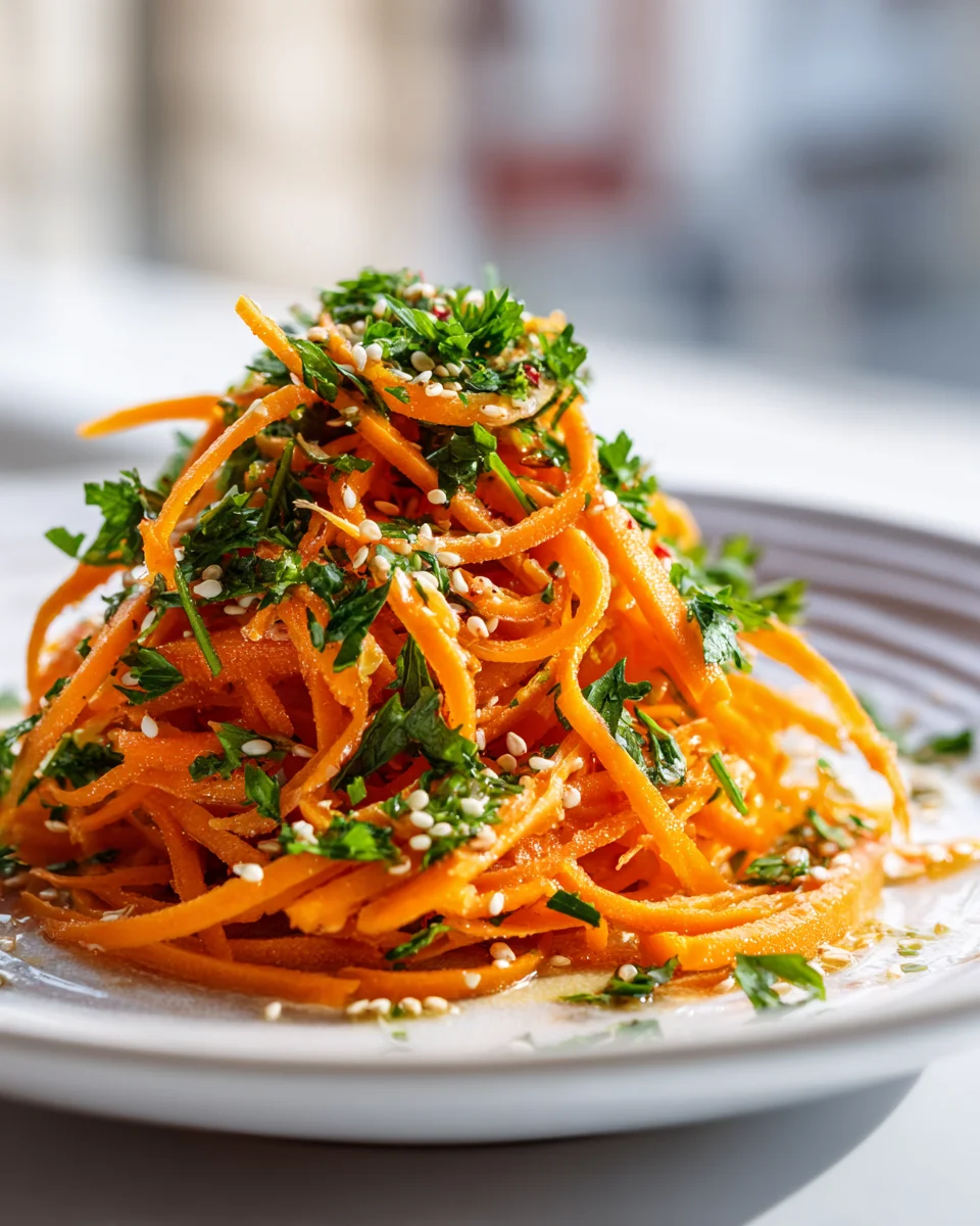 Healthy Raw Carrot Salad Recipe – Quick & Easy Vegan Side