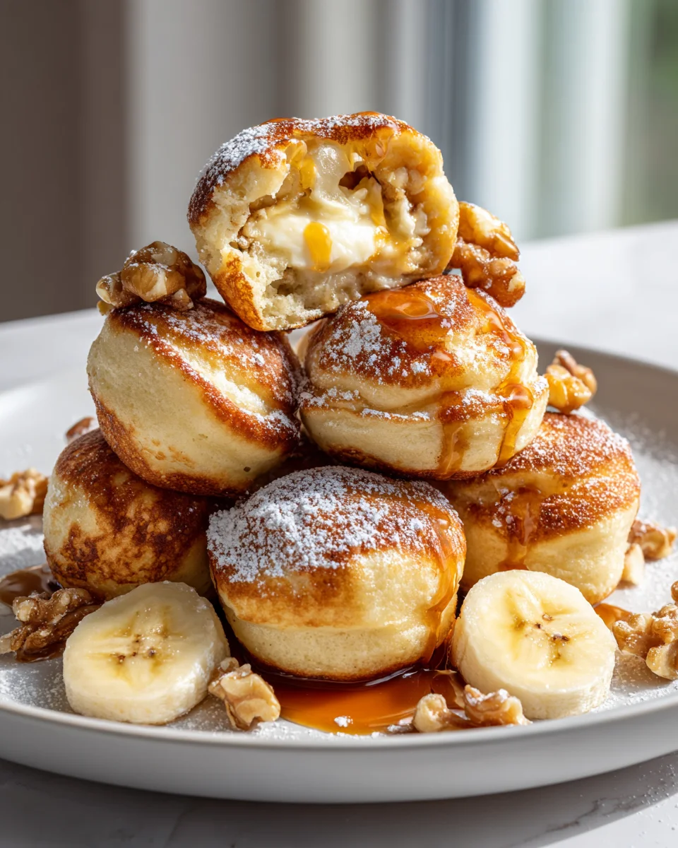 Delicious Banana Cream Pancake Poppers Recipe to Try Now!