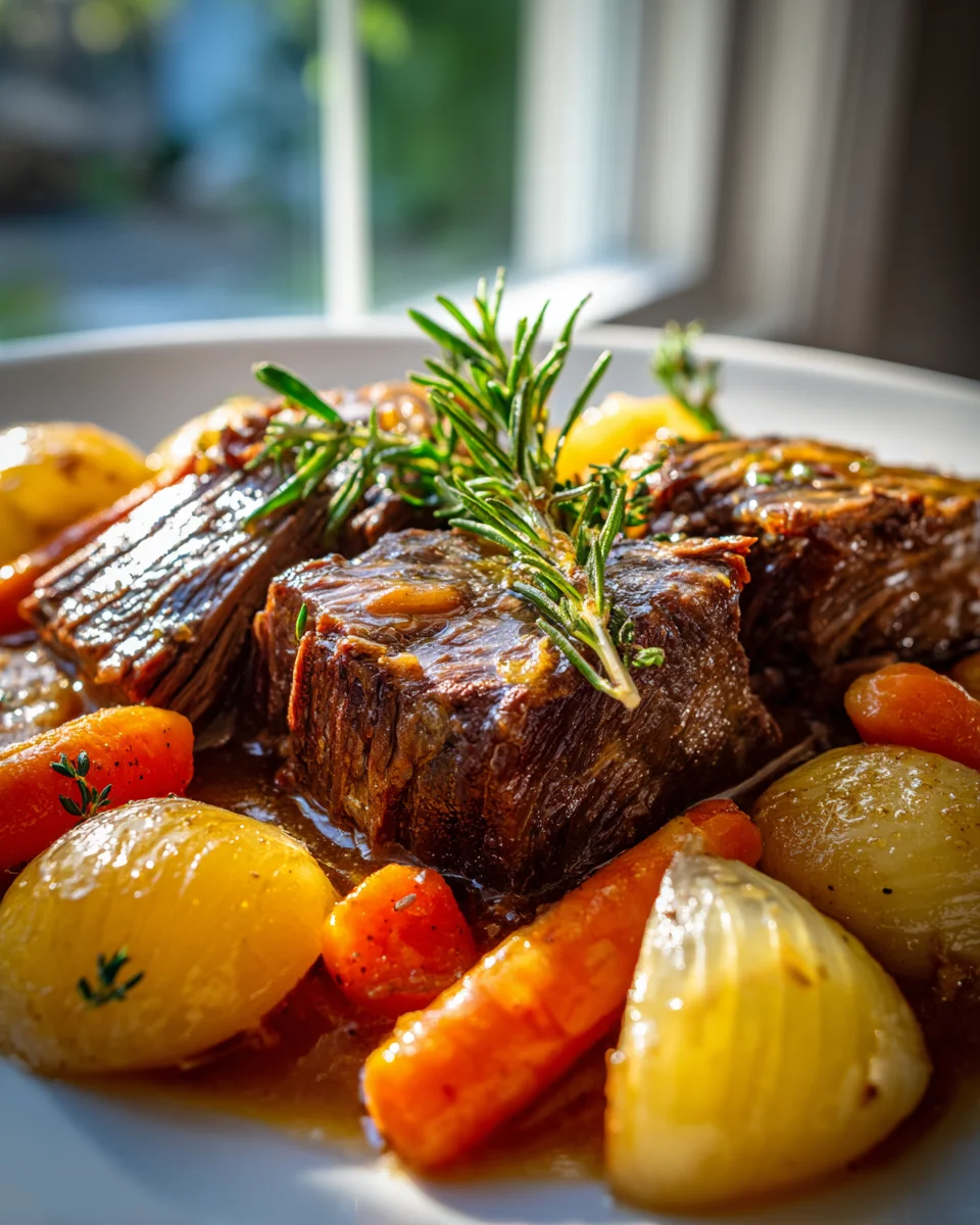 Best Simple Dutch Oven Pot Roast: Fall-Apart Tender Beef