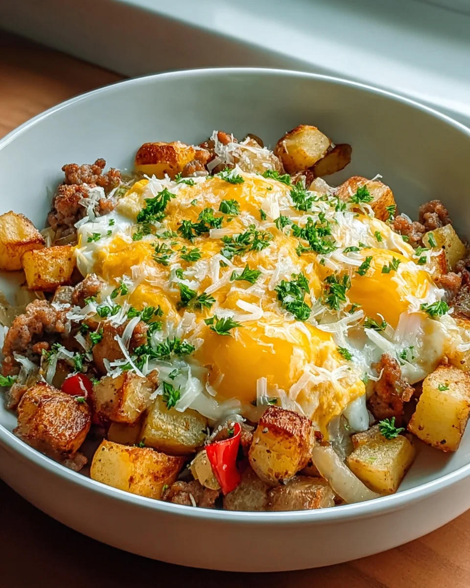 Beef and Potato Breakfast Bowls