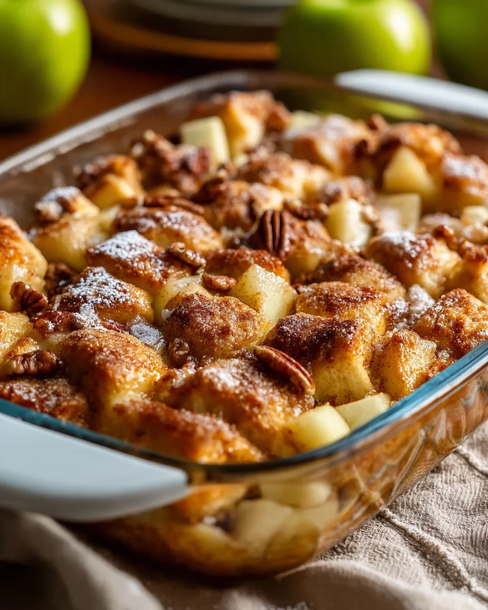 Apple Bubble Up Casserole