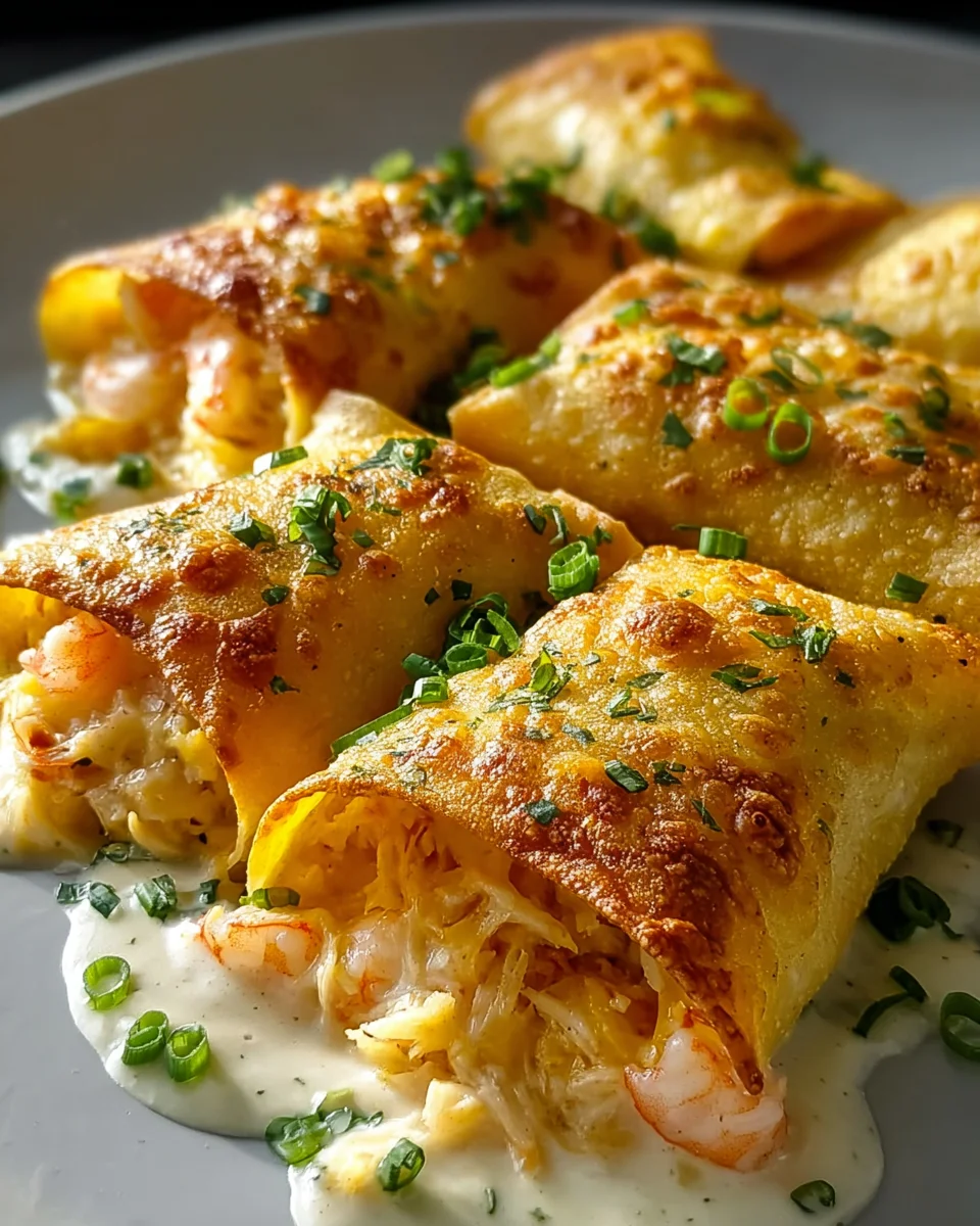 Cheesy Crab and Shrimp Tortilla Bombs Recipe for Seafood Lovers