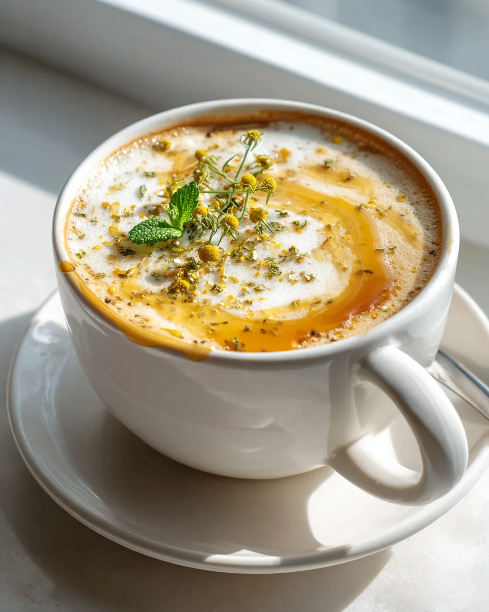 Delicious Beef Chamomile Honey Latte Recipe for Cozy Evenings