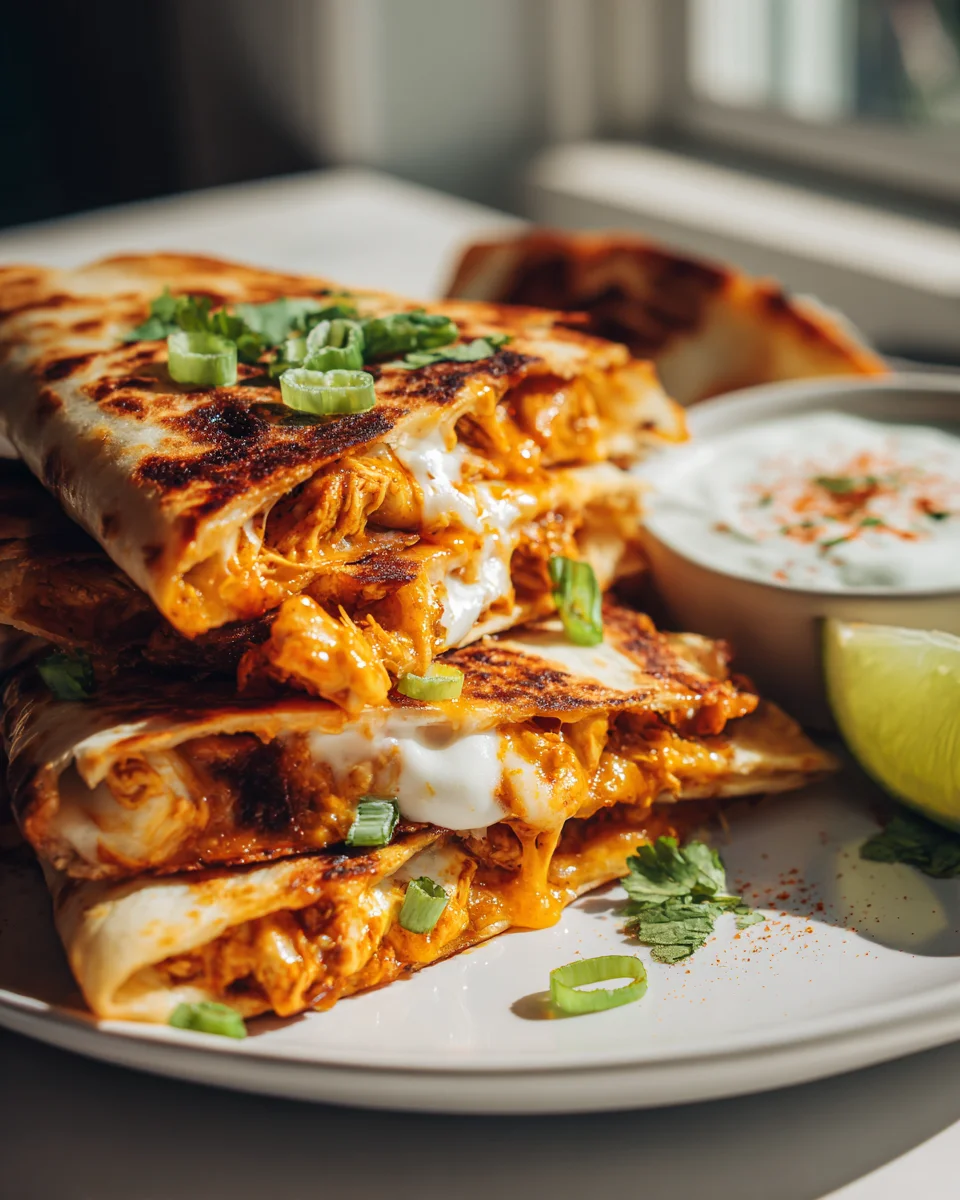 Butter Chicken Quesadillas: Cheesy Delight in Every Bite!